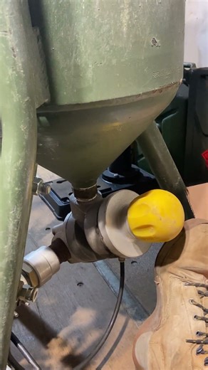 Blast Pot Control System Testing #equipment #sandblast #sandblastingmachine