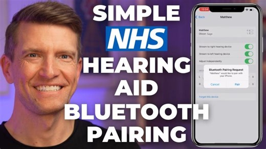 How to Pair Oticon Sage NHS Hearing Aids to iPhone (3 Easy Steps) | Matthew Allsop