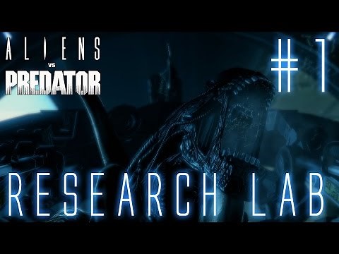 AVP Aliens vs Predator NIGHTMARE Alien Mission 1: Research Lab | Gameplay Walkthrough