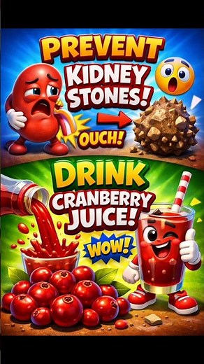 Is cranberry juice actually a kidney lifesaver? 🧪 #healthtips #cranberryjuice #kidneyhealth