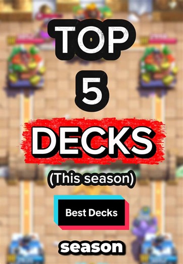 The best deck in Clash Royale #clashroyale #cr #mobilegaming #gaming #coc