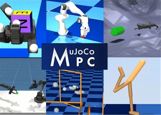 【超多模型MPC算法】开源Mujoco-MPC演示