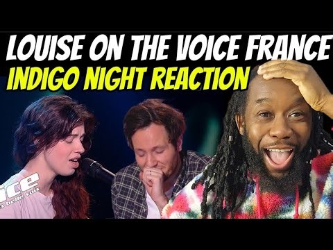 Louise Charbonnel Indigo Night REACTION -(The Voice France 2022)This young girl will blow you away!