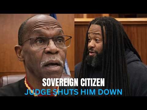 Judge Simpson Shuts Down “Living Man” Sovereign Citizen — Courtroom Argument Backfires