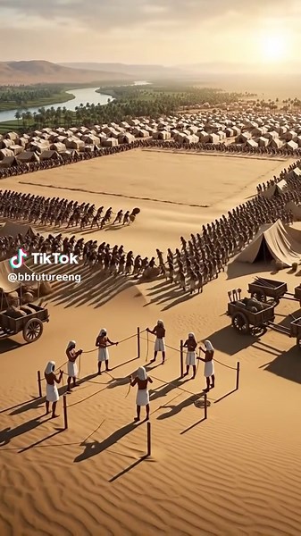 Ancient Pyramid Construction Timelapse A cinematic timelapse showing the construction of a massive pyramid in ancient Egypt, from empty desert to a completed wonder. pyramid, ancient egypt, pyramid construction, egypt history, ancient engineering, historical timelapse, desert construction, ancient world, cinematic history, monument building 🏜️🏗️