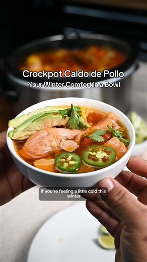 Cozy up this winter with an easy, flavorful Crockpot Caldo de Pollo recipe | Star Market