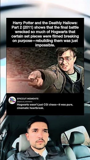 Harry Potter and the Deathly Hallows :Part 2 (2011) shows that the final battle wrecked so