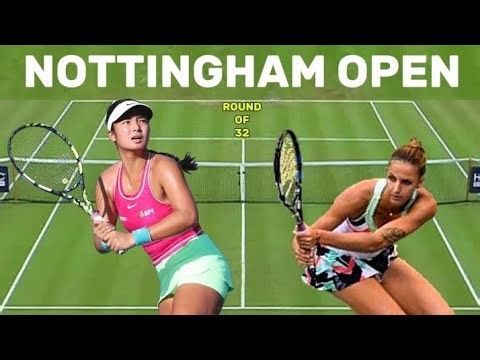 alexandra eala vs magda linette wta 250 nottingham open 2025