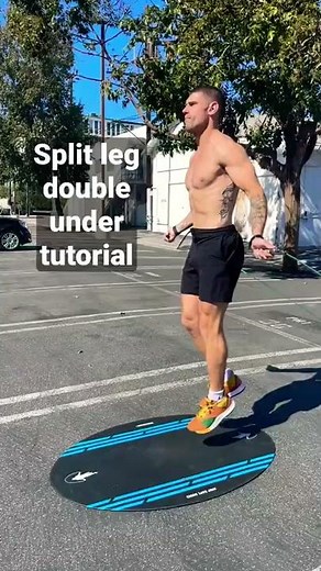Split Leg Double Under Tutorial | #shorts #ytshorts