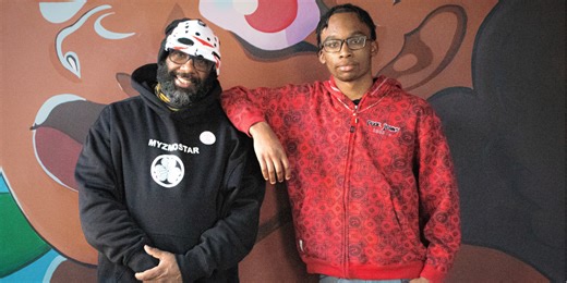 Through the lens: Like father, like son