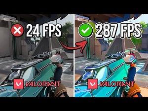 🔧 VALORANT: HOW TO BOOST FPS AND FIX FPS DROPS / STUTTER 🔥 | Low-End PC ✔️