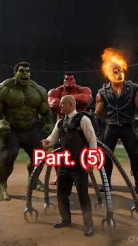 Hulk Brothers + Ghost Rider vs Doctor Octopus 🔥 Most Dangerous Battle!#Hulk #RedHulk #GhostRider