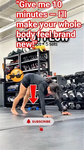 "10-Minute Body Flow Routine for Flexibility & Core Strength"#shorts