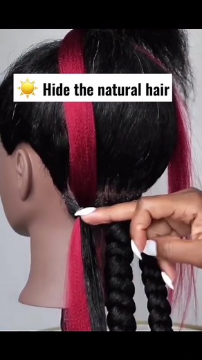 Easy Box Braids Tutorial for Afro Hair