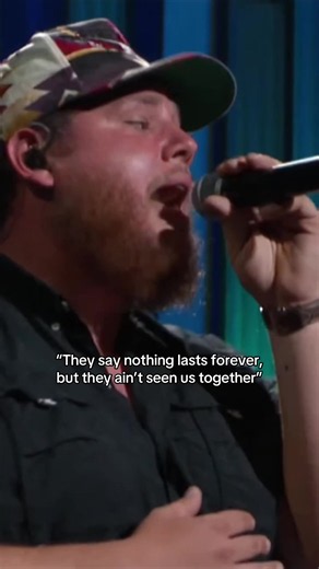 Luke Combs Nothing Lasts Forever lyric cover – They Ain't Seen Us Together