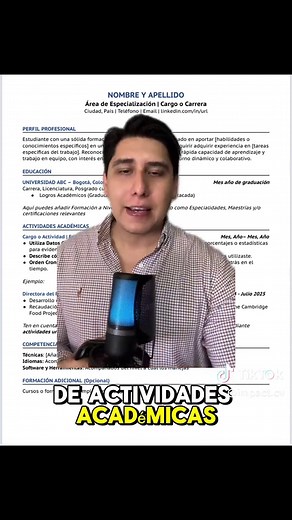 Guía para Armar Tu Primer CV como Estudiante