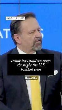 Inside the situation room the night the U.S. bombed Iran: Sebastian Gorka