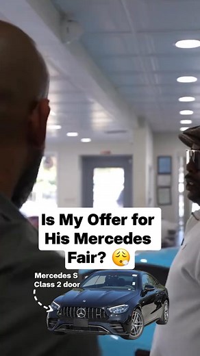 34K views · 240 reactions | The customer owes $21,000 on their E-Class. Lets see if we can make a deal happen. #fyp #dealer #cars #sales #license #fy | George Saliba | Facebook