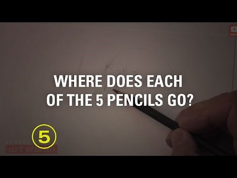 Where to Place Each Pencil Grade With the 5-Pencil Method (Must Have Skills #5)