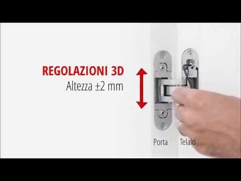 Cerniera Invisibile regolabile Invisacta