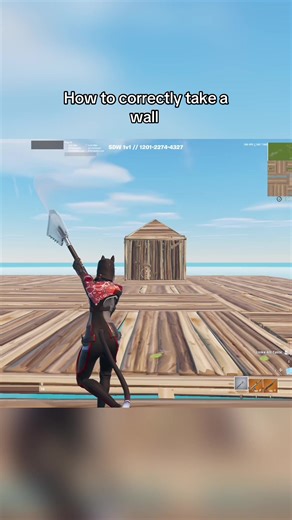 How to Correctly Take an Enemy's Wall in Fortnite