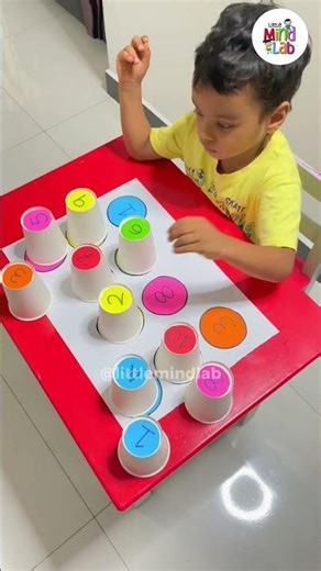 Number Cup Match Game! 🤩🧠