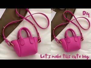 Bag making tutorial | how to make leather bag