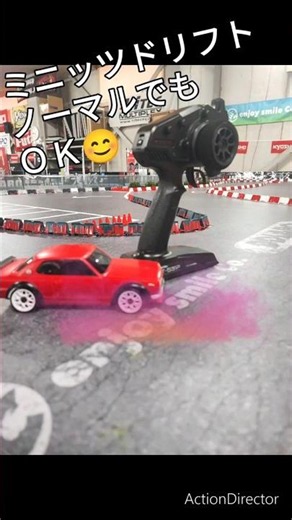 ミニッツハコスカをコースで走らせると？(^^♪コレWhat's the fun of driving a Mini-Z AWD on a track? (^^♪ This ＃MINI-Ｚ