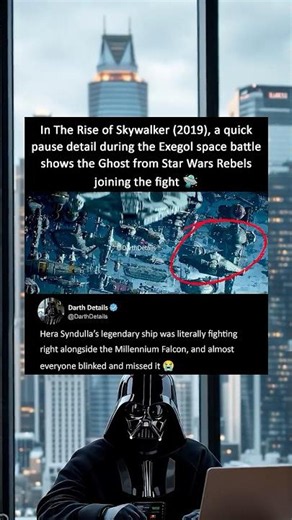 The Star Wars Rebels Cameo In Episode 9 #starwars