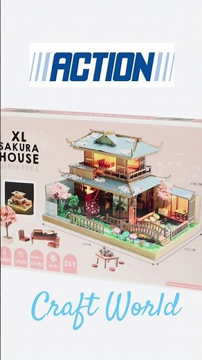 🥰ACTION & Craft World 🤗 Nouvelles Miniatures 🥰 #action #miniature #dollhouse #diy