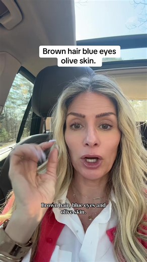 Color Analysis: Olive Skin, Brown Hair, Blue/Green Eyes