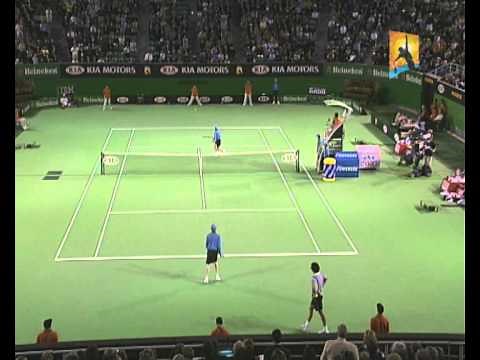 Roddick v El Aynaoui: 2003 Australian Open Men's Quarterfinal Highlights