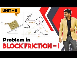 Friction problem | Block on inclined plane | Coefficient of Friction | Engineering mechanics | TAMIL
