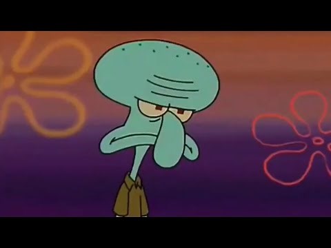 Squidward relatable moments