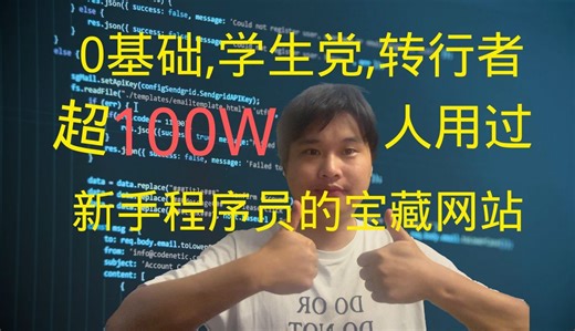 让你少走弯路的新手程序员的宝藏网站-完整使用指南