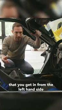 How do you get into a McLaren F1?