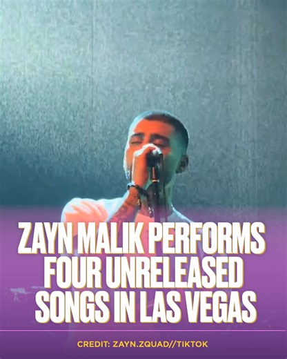 Zayn Malik has officially taken over Las Vegas. The former One Direction star kicked off his seven-night residency at Dolby Live at Park MGM on Tuesday, opening strong with “She” from 'Mind of Mine' and spanning his entire catalog from fan favourites to multiple unreleased tracks. Dressed in a blue military jacket with gold epaulettes, Zayn teased a new record coming soon, sending fans into a frenzy (and yes, the iconic “woofs” made an appearance). The night shifted into full feels mode with emo