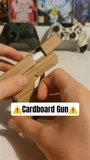 My Cardboard Glock! #diy #cardboard #subscribe