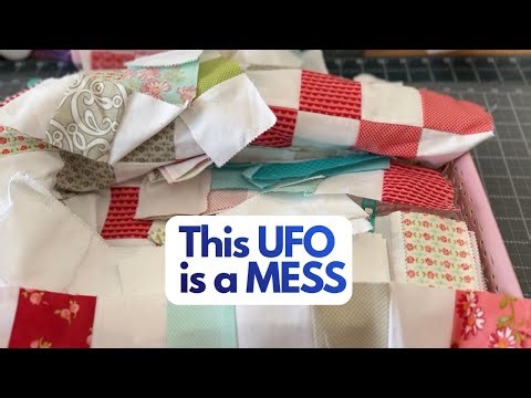 Sewing Through the Storm | UFO Progress, a Featherweight Hand Crank & Finding Joy
