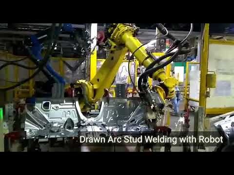 Drawn Arc Stud Welding with Robot