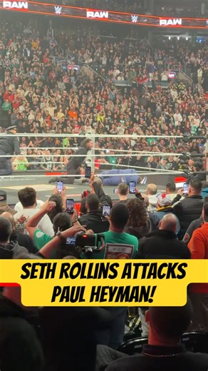 Seth Rollins Attacks Paul Heyman on WWE Raw 2026 | Arrested