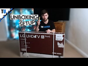 LG 4k UHD UN71 43 inch Unboxing and Setup | Magic Remote