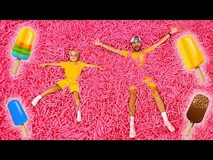 Chris has fun at Museum of Ice cream - Funny stories for kids