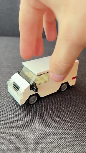 How to Build a Lego City Van - Step-by-Step Tutorial