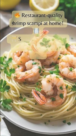 🔥 The Ultimate Garlic Butter Shrimp Scampi! 🍤🍋✨