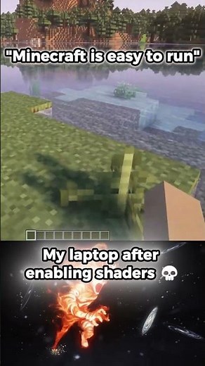 Minecraft Is Easy To Run 💀