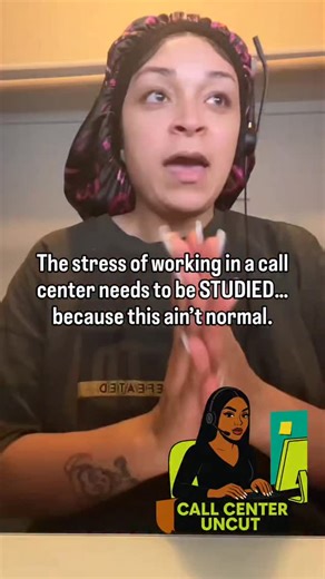 One call away from quitting. on Instagram: "The amount of stress we deal with in a call center should really be researched, because why does it hit your body like trauma?? Back-to-back calls, getting screamed at for 7 minutes straight, then your supervisor talmbout “jump to the next call, no ACW, the queue is high.” High for WHO?! Because my anxiety already clocked in. This job got folks burnt out, depressed, overstimulated, and treated like robots just to hit a quota. No break. No breather. Jus