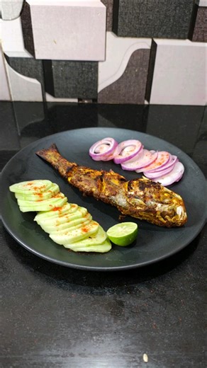 Oven Baked Masala Fish | No Oil, Full Taste! #shorts