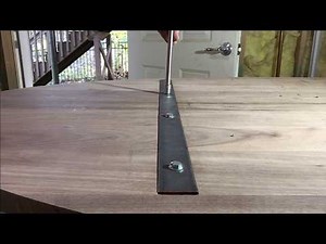 Installing the C Channel Steel Bars