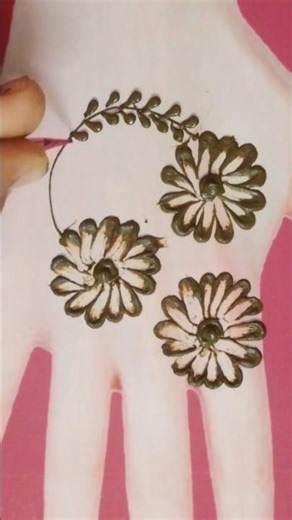 New stylish Mehndi Design ✨ Back Hand Mehndi Design ❤️ #mehndi #henna #shorts